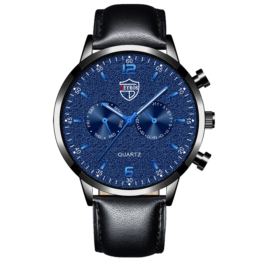 Men's Calendar Luminous Quartz Watch