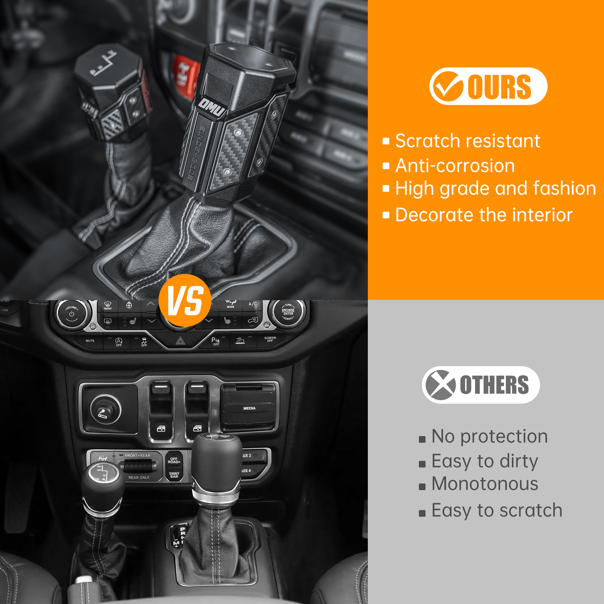 Automatic Transmission Shifter For Wrangler JL Gladiator JT 2018