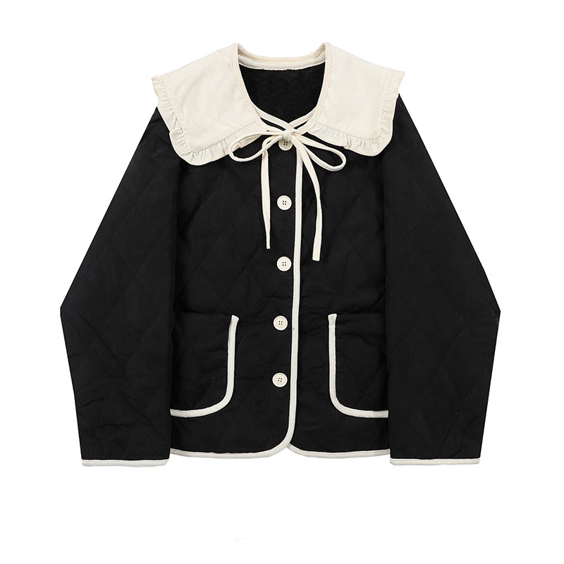 Women's Fashion Simple Warm Cotton Jacket