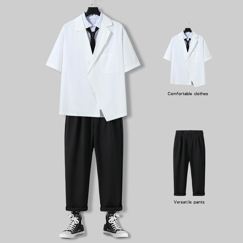 Title 12, Summer Casual Suit Men