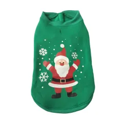 Simple Autumn And Winter Christmas Pet Dog Clothes - View 1