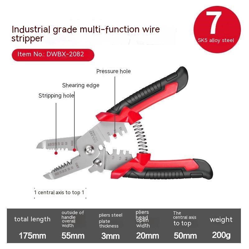 Title 5, Wire Stripper Multifunctional Electrician Wire ...