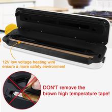 ماكينة تفريغ وتغليف الأطعمة المنزلية صغيرة الحجم