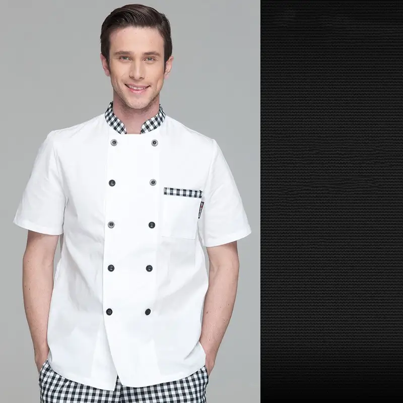 Kitchen Overalls Short Sleeve Men And Women