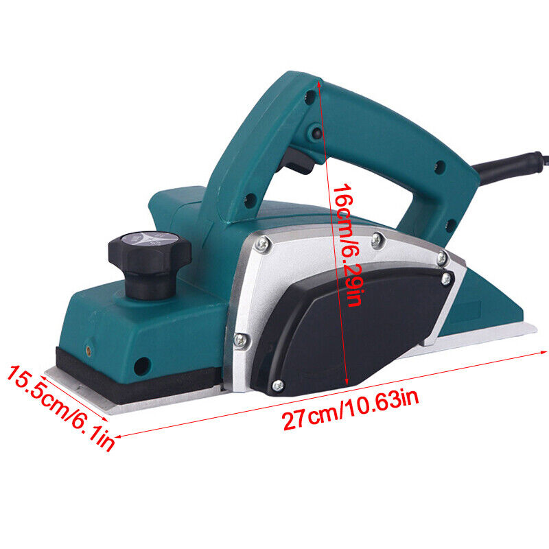 Electric Wood Planer, Hand Planer For Woodworking, 800W Power, 16000 RPM UK — foto 8