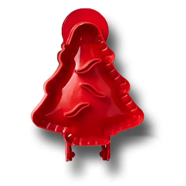 New Christmas Cookie Moulds Pie Mold Red - Shop at LoveMi