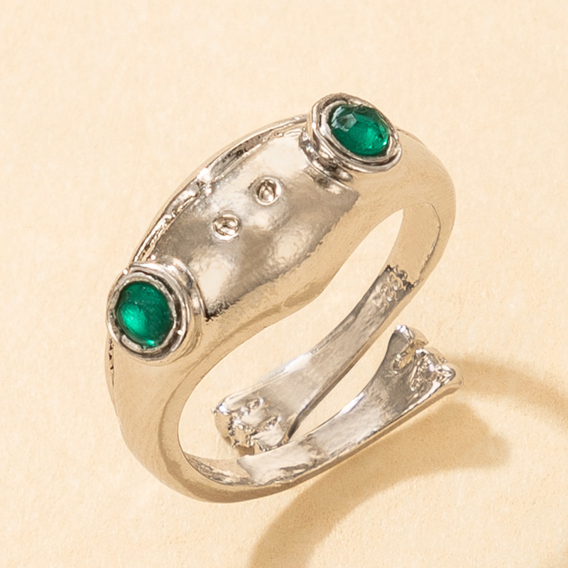 Frog Ring Creative Cute Little Frog Animal  Ring Wild