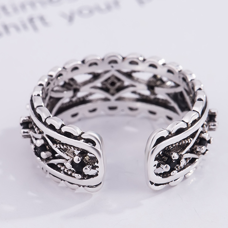 Fashion Retro Ring Creative Personality Geometry