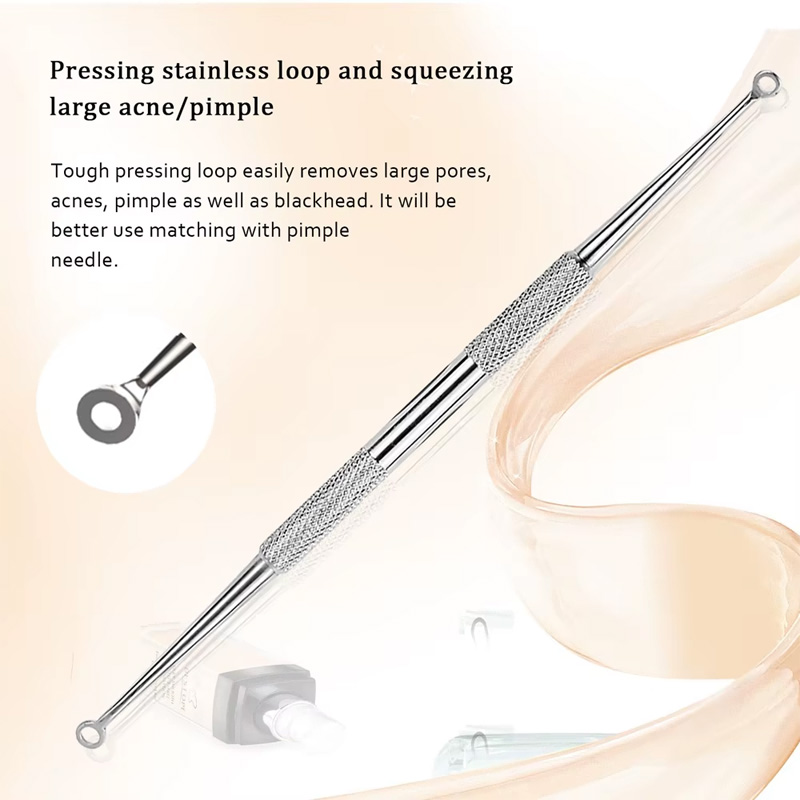 5 Acne Needles,Facial Acne Removal Extractor Blackhead Removal Kit,Blackhead Acne Remover Tool thumbnail 3