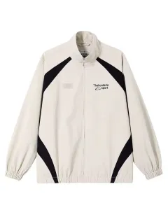 Women's Loose Fitting American Street BF Casual Sports Jacket - Apricot - View 1