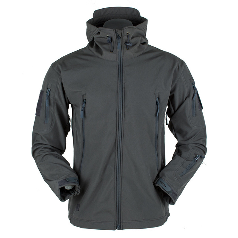 Title 6, Jacket Soft Shell Fleece Coat Windproof And War...