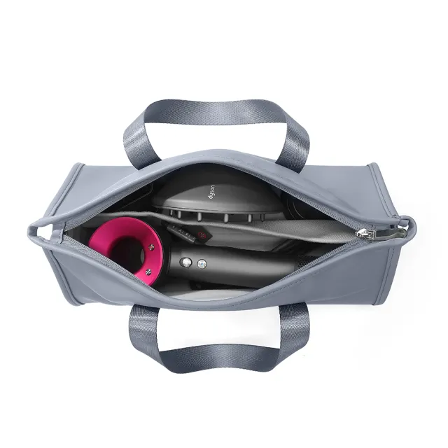 Travel Curling Iron Portable Non original Finishing Bag Grey - Shop at LoveMi