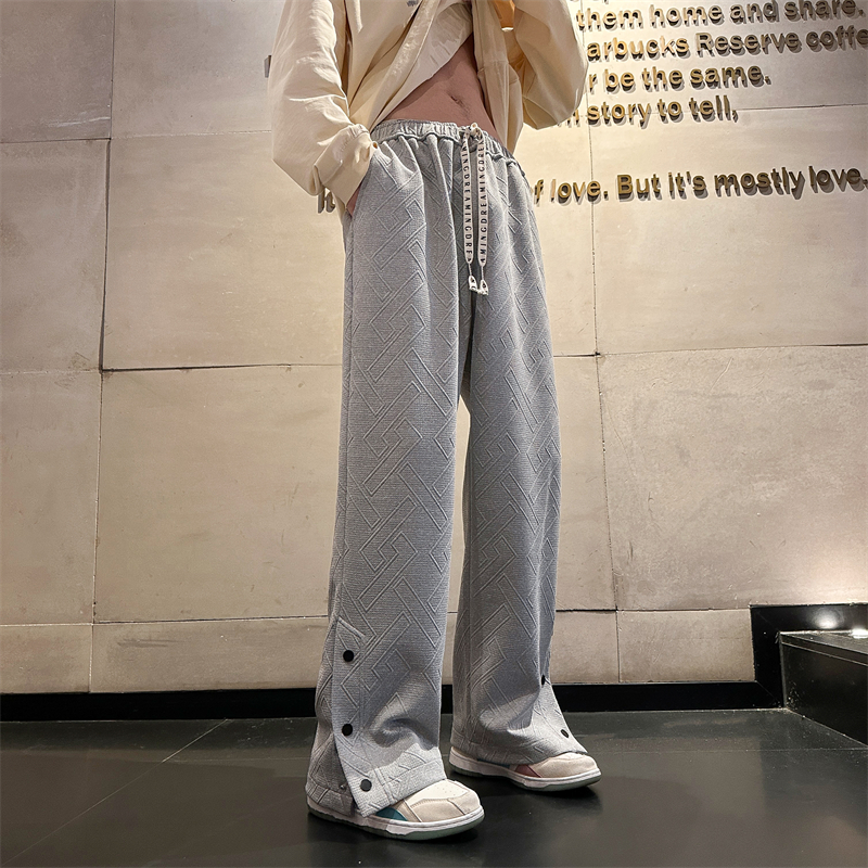 Title 4, Pantaloni sportivi da uomo grigi Slouchy Drop P...