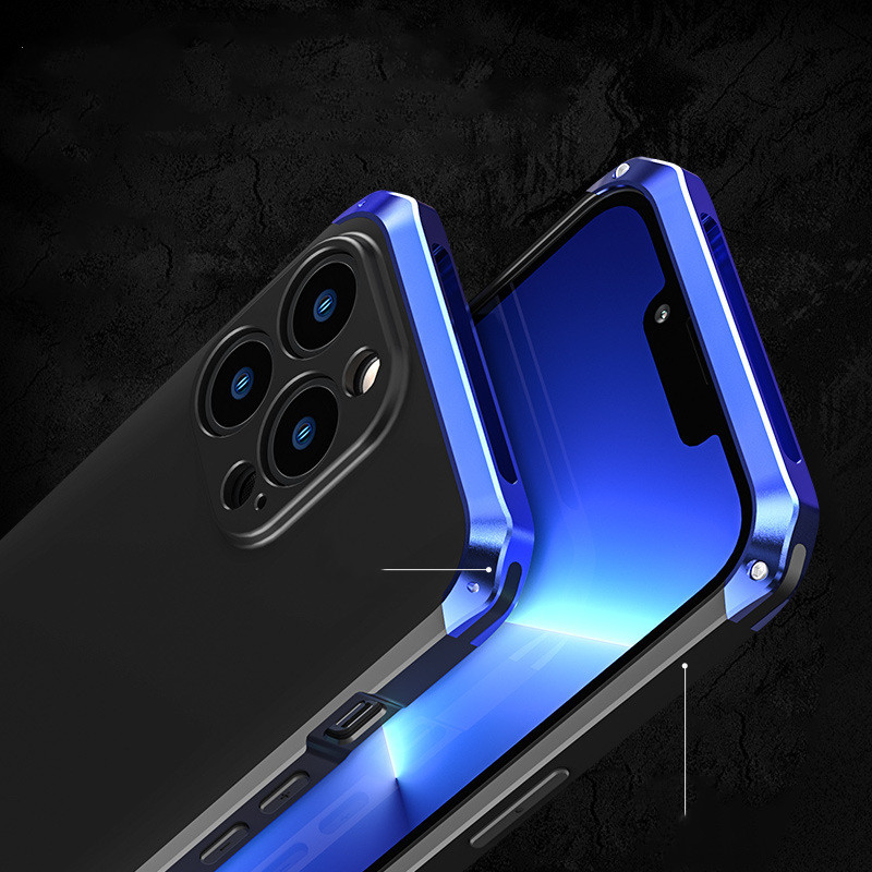 Suitable Phone Case Full Package Bezel Solid Colour - Image 5