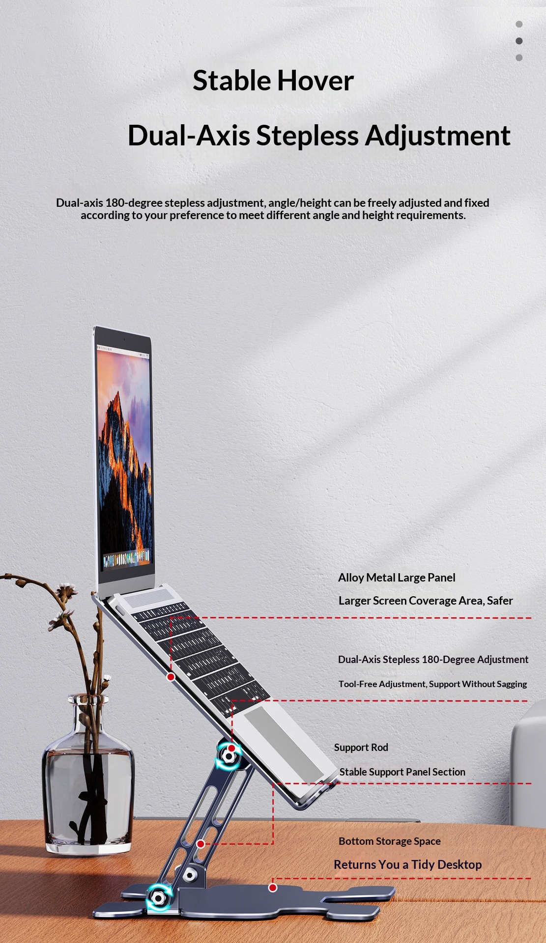 Only For Self Pickup Products - Notebook Stand With Adjustable Folding And Heat... 14