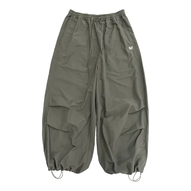 Grey green American Trench Coat Wide leg Sweatpants Grey Green - Shop at LoveMi