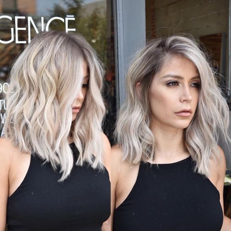 New Mid-end Fashion Women's Curly Hair Synthetic Wigs — foto 5