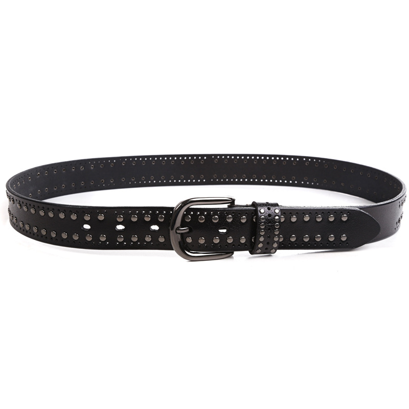 Title 6, Fashion Personality Rivet Casual Belt