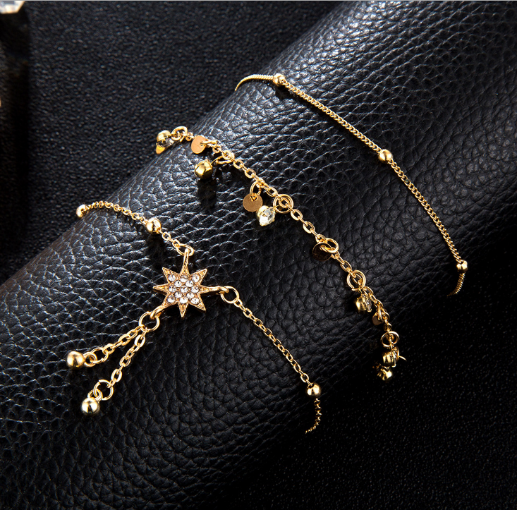 Cross-border Foreign Trade Fashion Jewelry, Geometric Stars, Diamonds