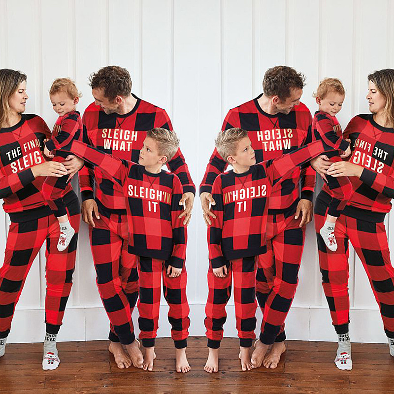 Title 7, Fashion Printed Casual Home Wear Pajamas Set