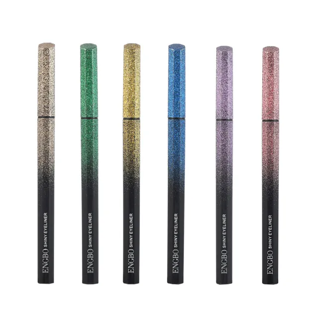 Color Quick Drying Starry Pearlescent Eyeliner Suit - Shop at LoveMi