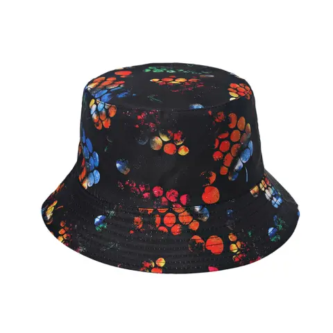 Printed Basin Sunshade Sunscreen Bucket Hat