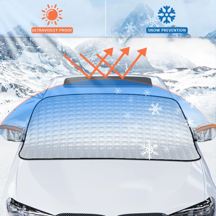 Magnetic Windshield Snow Cover - detail photo 1