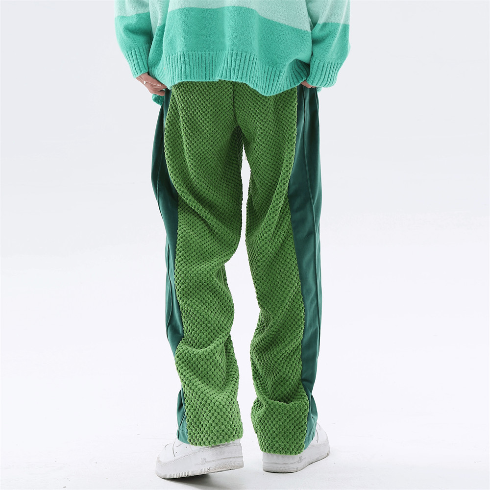 Loose Drawstring Straight-leg Trousers Wide-leg Trousers