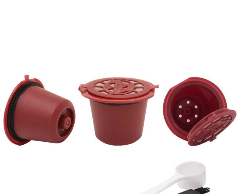 Title 1, 3PCS Reusable Coffee Capsules Pod Nespresso Sta...