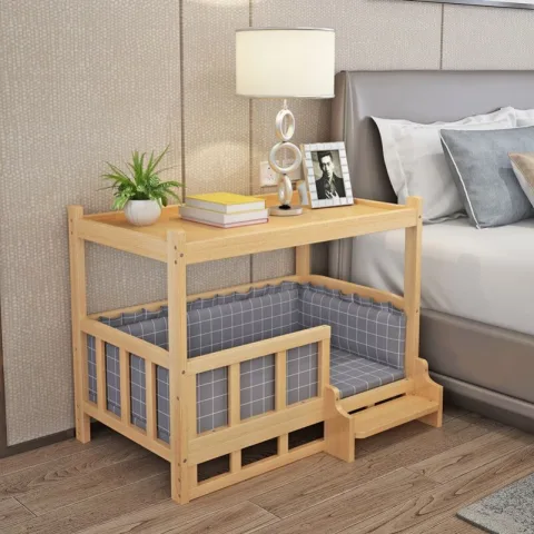 Nightstand Integrated Diy Pet Bed Nest Dog