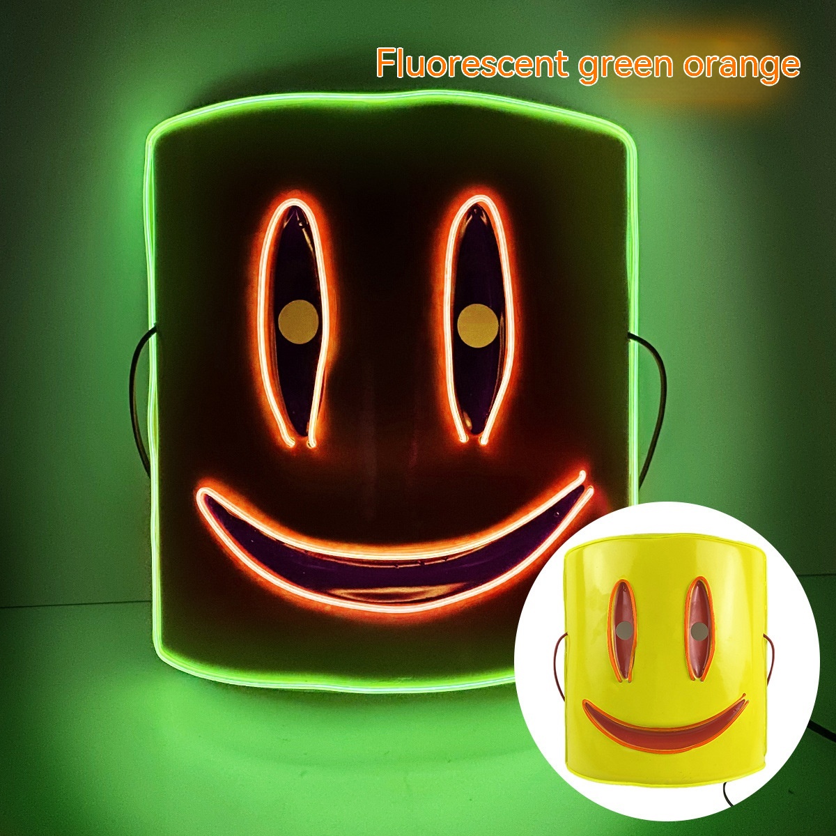 Fluorescent Green Orange