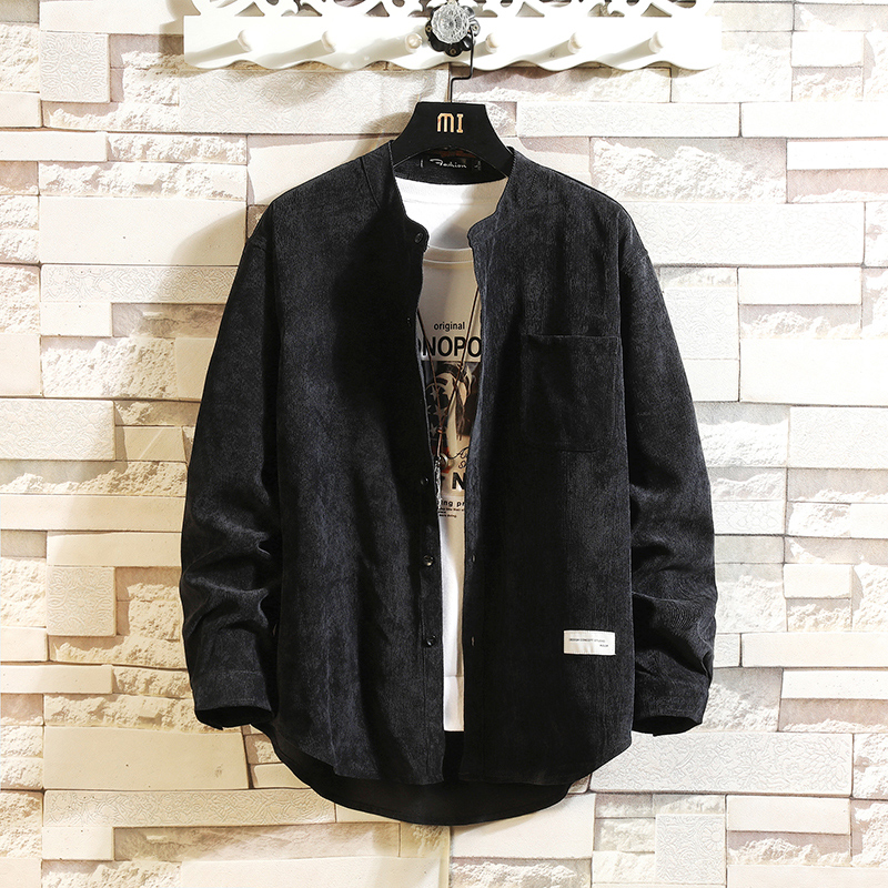 Title 4, Corduroy Shirt Long Sleeve Jacket Casual