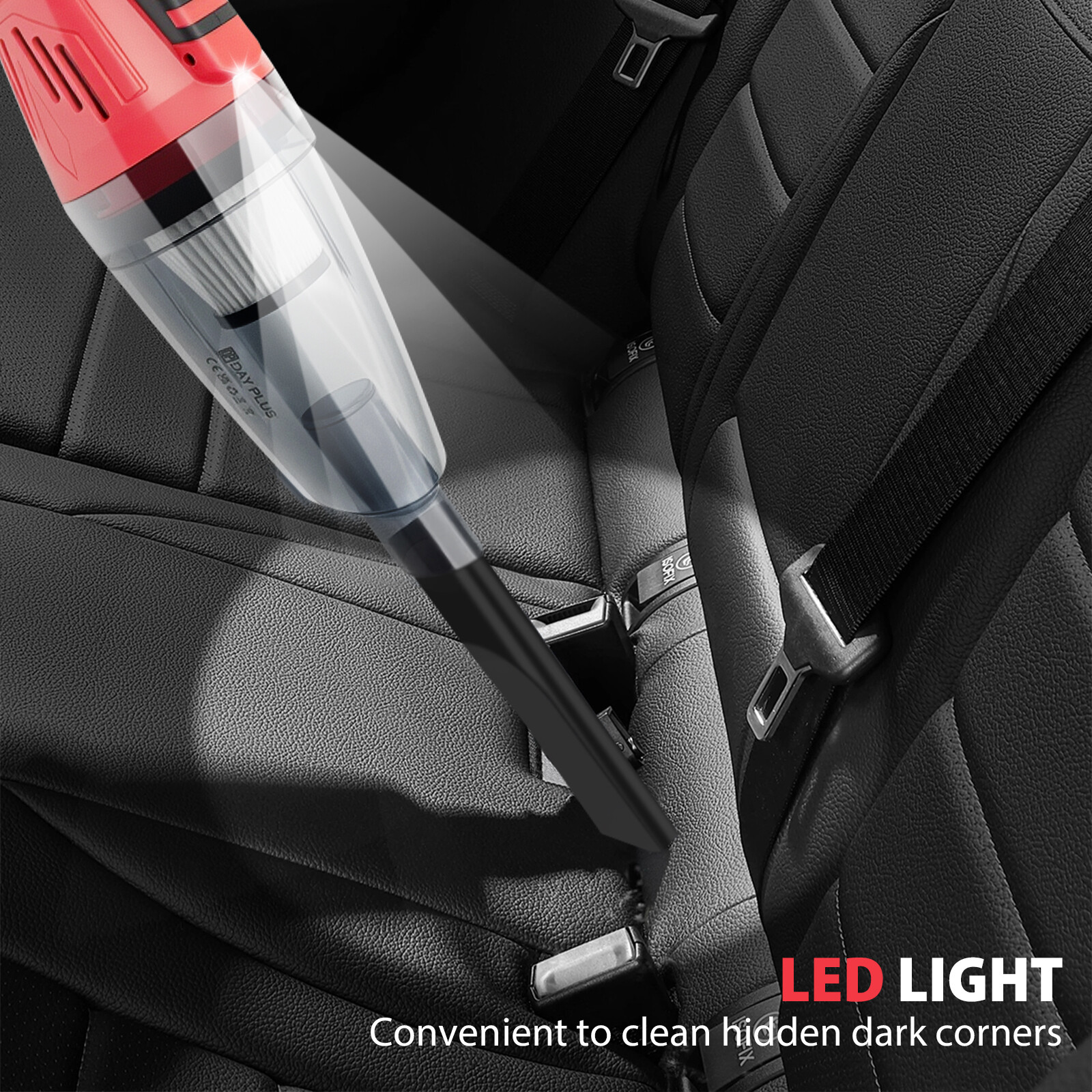 Powerful Car Vacuum Cleaner Wet Dry Cordless Strong Suction Handheld Cleaning — image 9