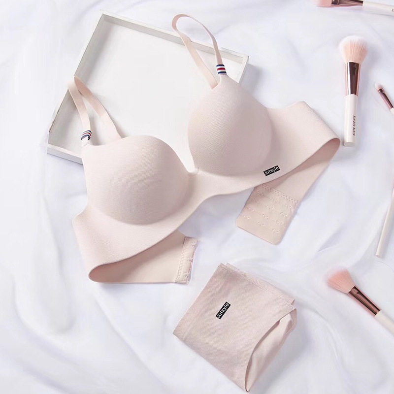 Title 5, French simple British ice silk bra