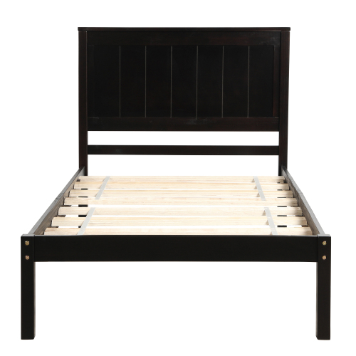 Platform Bed Frame with Headboard β photo 4