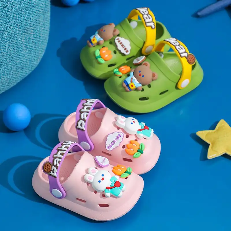 Children's Slippers Summer Cute Outdoor Soft Bottom
