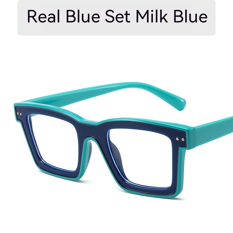 Solid Blue Set Milk Blue