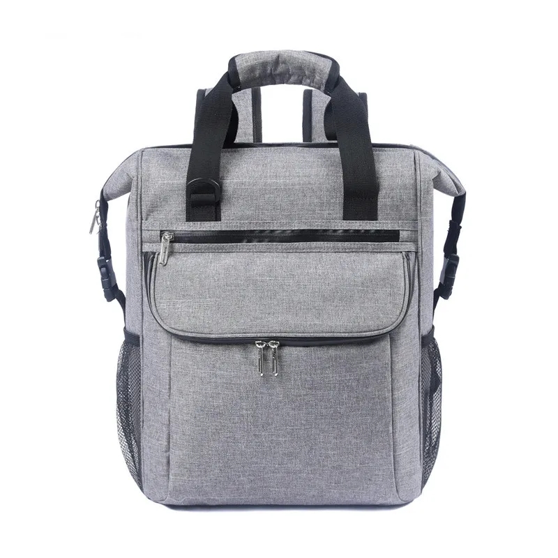 Waterproof Backpack Picnic Bag Insulation - Grey