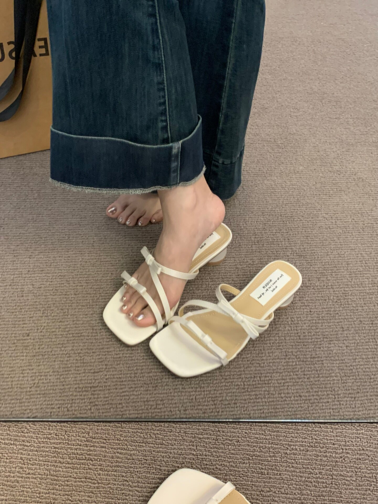 Open Toe Slide Sandals