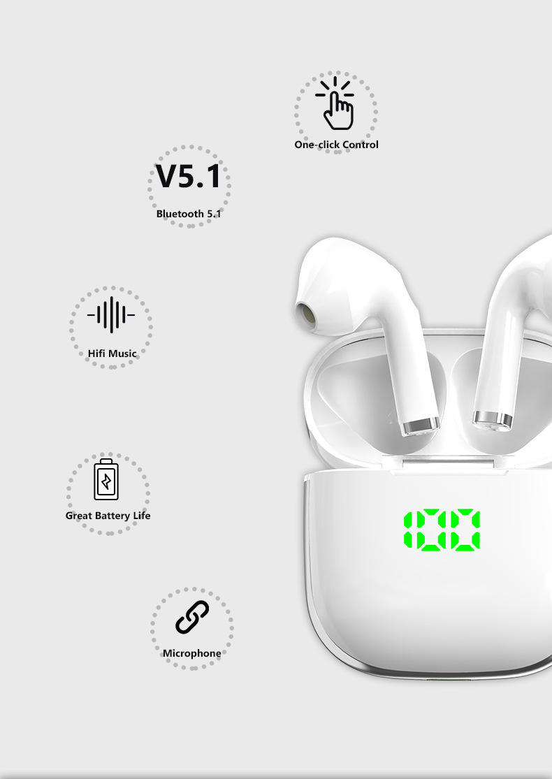 Line Bluetooth Headset Stereo Surround Touch - Image 4