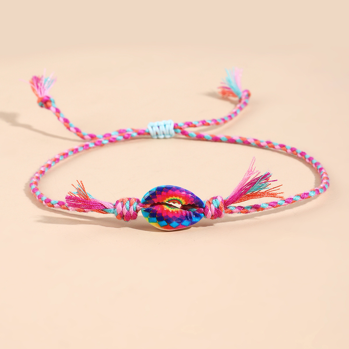 Men's And Women's Beach Shell Handwoven Bracelet