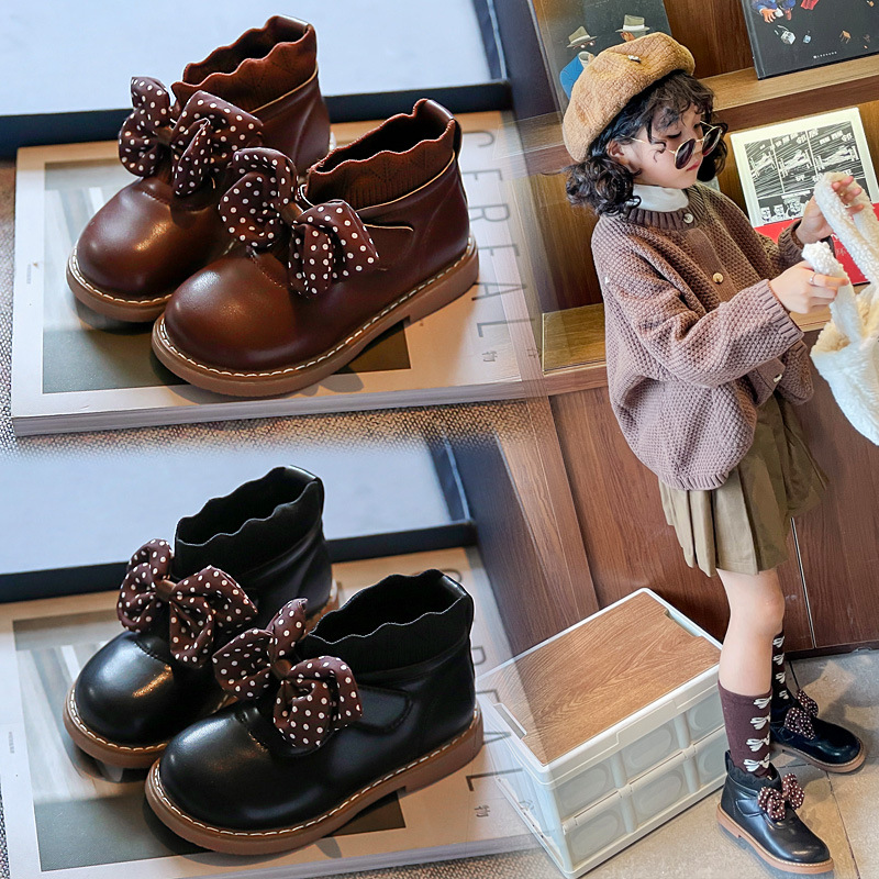 Two Cotton Boots British Wind Plus Cashmere Baby Shoes
