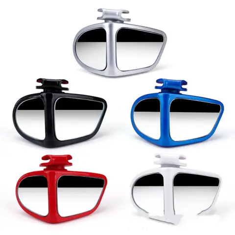 Car Front and Rear Blind Zone Mirrors
