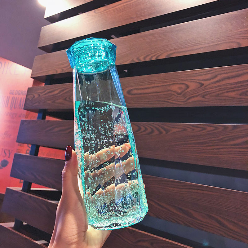 Dazzling Diamond Glass Cup