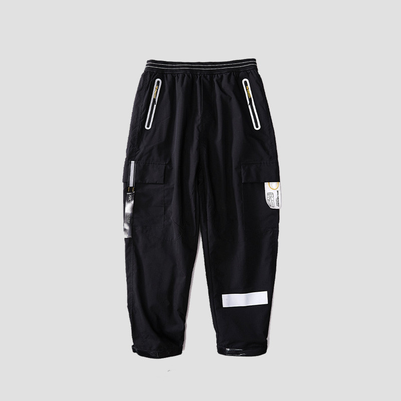 Men's Functional Overalls With Loose Feet In Spring And Autumn