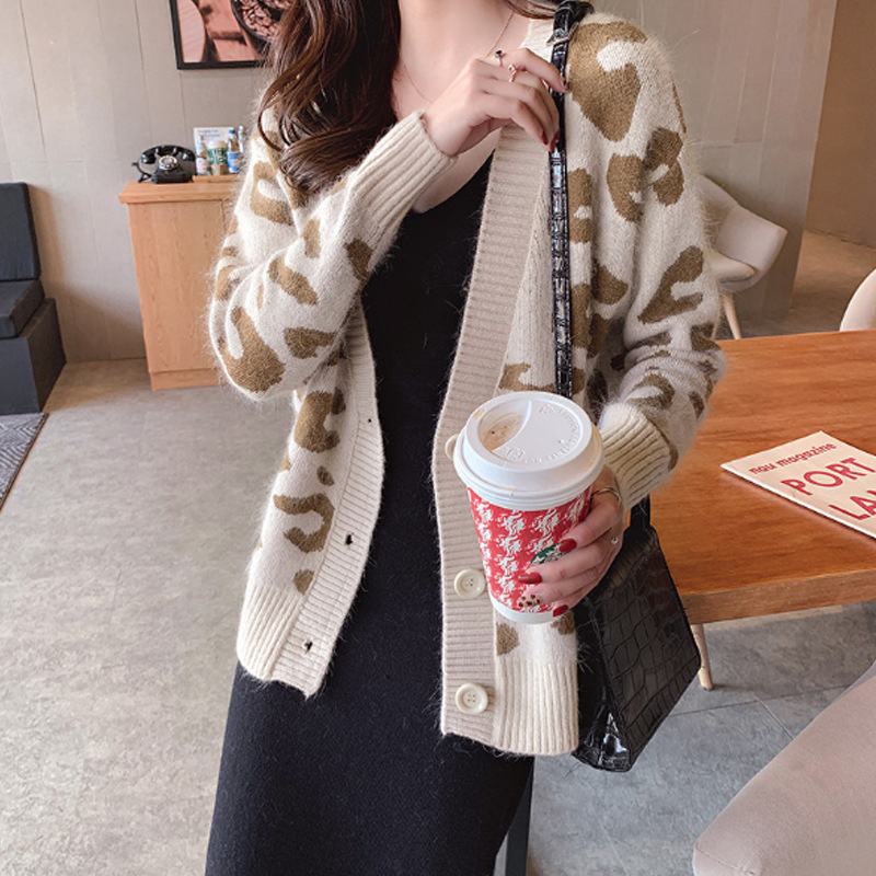 Title 1, Korean Style Loose Knit Sweater Women