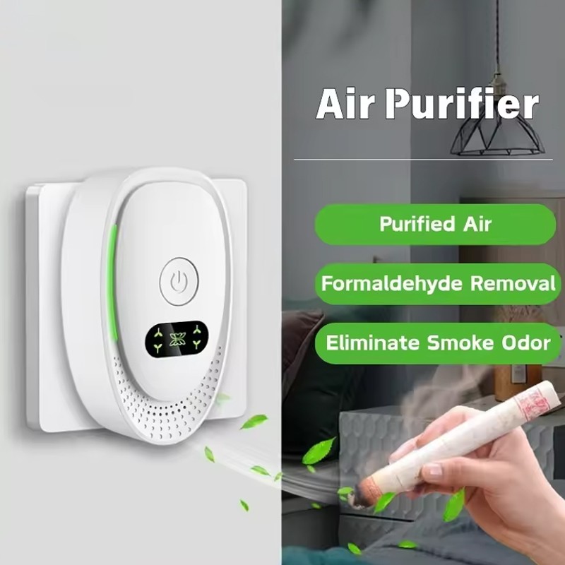 2pcs Air Purifier For Bedroom Smokers Plug-in Negative Ion Generator AirPurifier — image 8