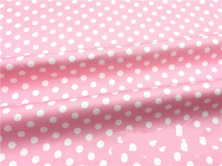 Light pink with white spots