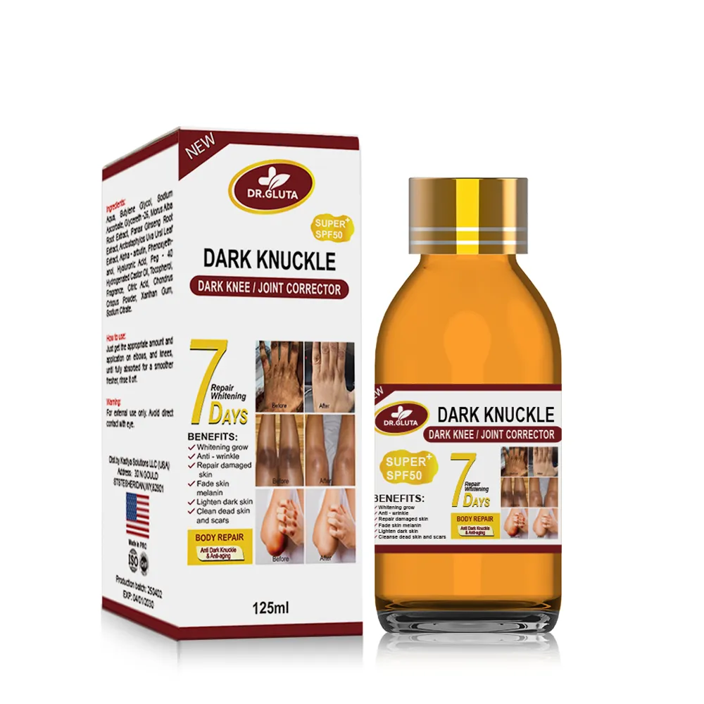 Dark Knuckle Serum Dark Knee Premium Plant Extracts Skin Care Anti-wrinkle Whitening Serum 125ml - 125Ml