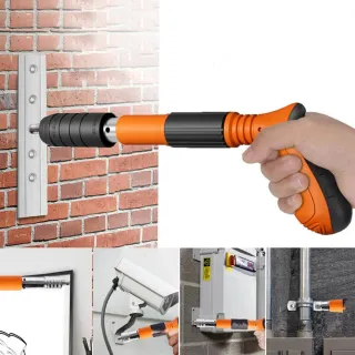 Integrierter Druckluftnagler Fr Holzbearbeitung, Manueller Stahlnagler Mit 4 Gngen, NEU